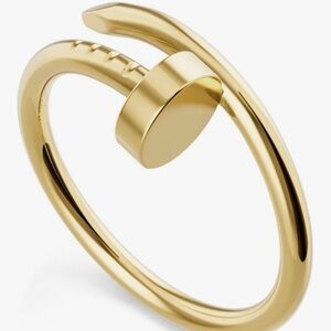 Gold Nail Ring